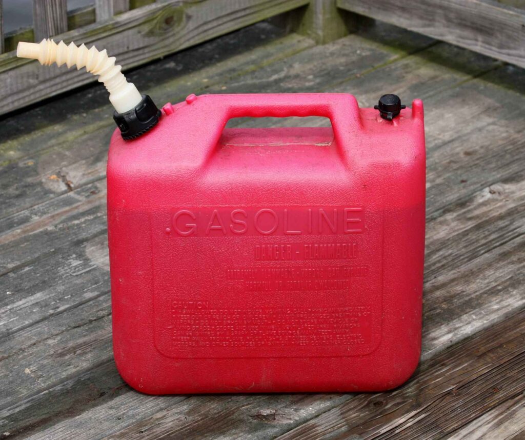 Top Items You Should Never Throw in a Dumpster 2 Gasoline Container